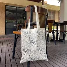 Bolsa Sacola Ecobag Algodão Harry Potter - estampa frente total