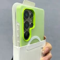 Luxo Doce Cor 2 Em 1 Para Caso Magnético Samsung Galaxy S25 S24 FE S23 Plus S22 Ultra Capa