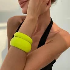 Pulseiras Grossas Femininas , Largas Exageradas De Hip Hop , Joias Charmosas , Anel De Mão Redondo Masculino