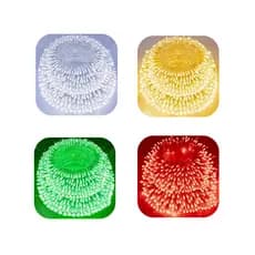 Cordão 1000 Leds Com 8 funções 90 Metros Prova D'água Fio Multicolor Natal Bivolt