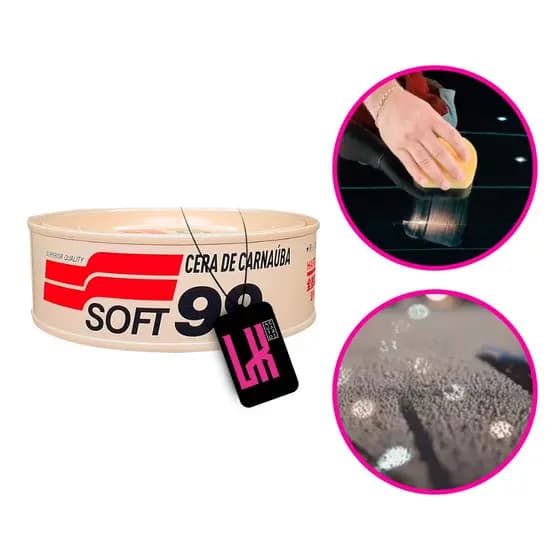 Cera All Colors 100g Soft99 - Carnaúba Premium Automotiva