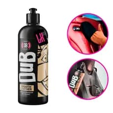 Smooth Leather 500ml Dub Boyz Hidratante Condicionador De Couro Brilho Maciez
