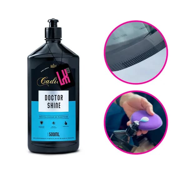 DOCTOR SHINE REVITALIZADOR PLASTICOS 500 ML CADILLAC