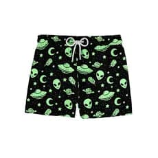 Short Praia Masculino Alien Galaxia ET Ref 029