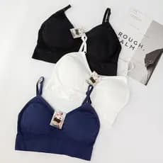 kit 2 Sutiã feminino top Colete feminina Enviar aleatoriamente