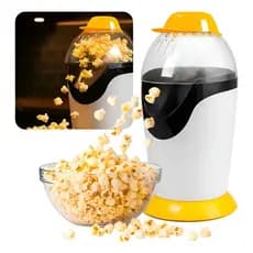 Pipoqueira Elétrica Sem Óleo Com Medidor 1100w Popcorn Pipoca 110v