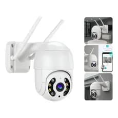 Camera Ip Wifi Full Hd 1080p Infra Prova D'agua App Icsee 355º