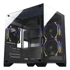 Gabinete Gamer Pc Fortrek Clarity S/fan S/fonte Micro Atx E Itx