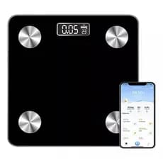 Balança Digital Pessoal Corporal Banheiro Medir Peso 180kg