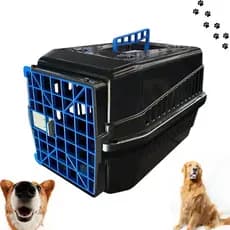 Caixa de transporte N5 resistente seguro para animais pet gato cães cachorro até 15kg