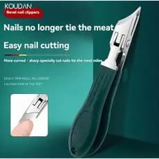 Cortador De Unhas Ferramenta De Manicure Tesoura De Cuidados Com As De Aço Inoxidável Arte Do Prego Chanfrado Unha Super