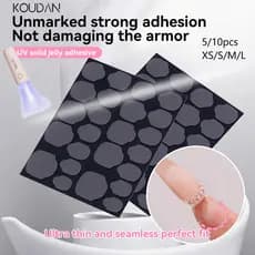 Adesivo UV Para Unhas , Cola Gelatinosa , Ferramentas De Manicure Falsas , Aderência Super Forte , Duradoura KOUDAN