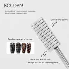 Ferramentas De Manicure Para Unhas Cola Olhos De Gato Caneta Magnética Multifuncional Padrão De Jacaré KOUDAN