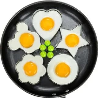 Molde P/ Ovo Frito Panqueca Forma Omeleteira Em Aço Inox