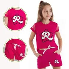 Conjunto infantil Emilly Vick Turma dos Rosas Youtubers Mida blogueirinha Menina - Kit Emily Vick