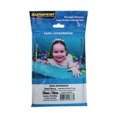 Papel Fotográfico A6 Glossy 265g 10X15  À Prova D´água 20 Folhas