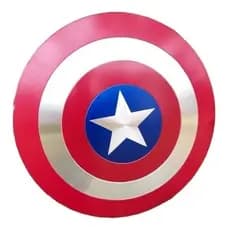 Escudo Do Capitão América De Plastico Novo