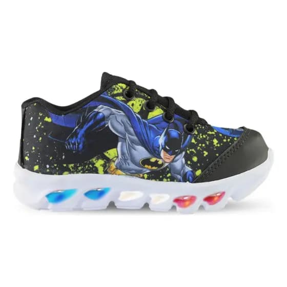 Tênis Led Masculino Batman - Conforto E Estilo Com Luzinhas