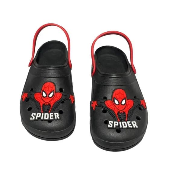 Papete Babuche Infantil Menino Homem Aranha Sandalia Confortavel