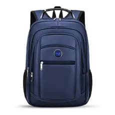 Mochila Couro Masculina Reforçada Com De Cabo De Aço Para Notebook Escolar Envio Modelo Aleatório Linha Couro Sintético