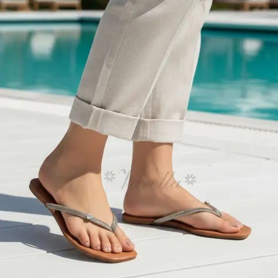 Sandalia Chinelo Feminino Rasteira Moda luxo Rasteirinha Feminina Lançamento