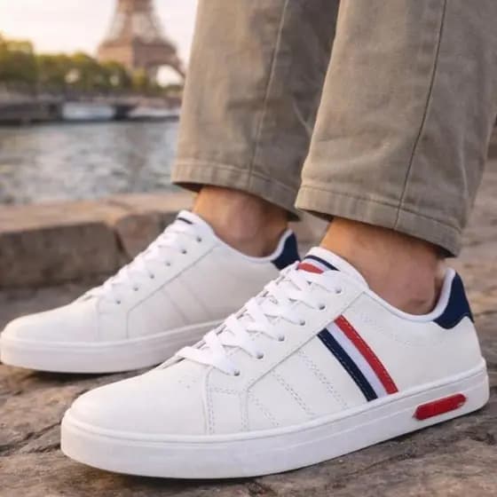 Tênis masculino original sapatenis branco confortável casual para o dia a dia lançamento