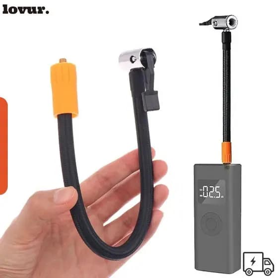Adaptador De Mangueira De Inflação LOVUR , Universal Para Inflar Pneus De Carro Com Rosca M6 Inflador De Ar Travamento D