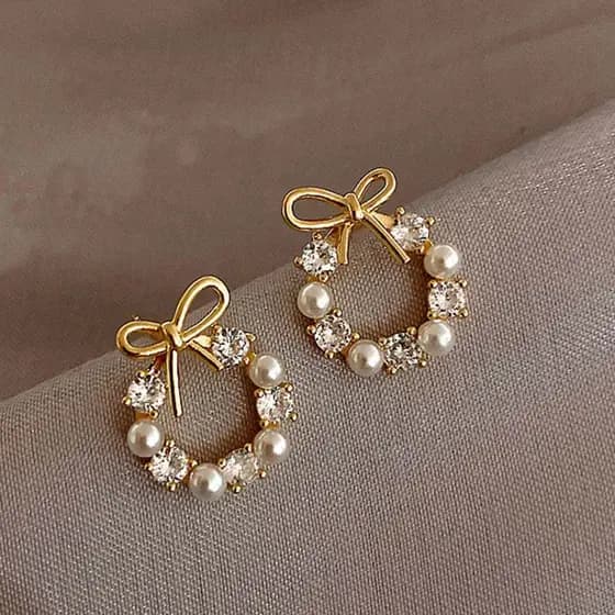 Brincos de Prata 925 – Laço Pequeno, Moda Coreana, Delicado e Sofisticado