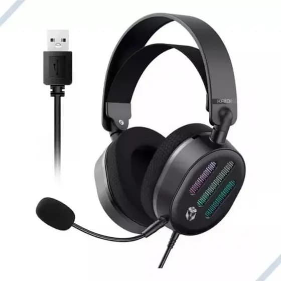 Fone Headset Gamer RGB USB 7.1 KD-G32
