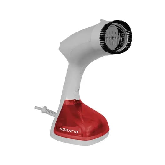 Passadeira Ferro Passar Roupa Vaporizador Portátil Elétrico a Vapor Bravo Vermelho Branco Agratto