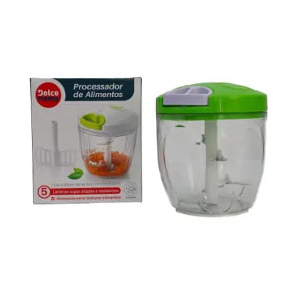 Processador de Alimentos Manual 5 Lâminas Triturar Pratico - Dolce Home