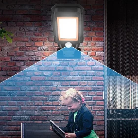 20LED Sensor De Movimento Lâmpada De Parede Impermeável Solar