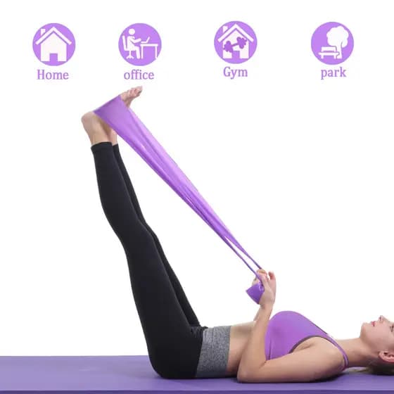3 Unidades Faixa Elástica Fisioterapia Academia Thera Band Para Exercícios Multifuncionais