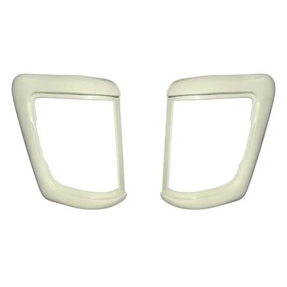 Par Moldura Aro Lanterna Pisca Seta Mb 1630 1632 1634 Bicudo