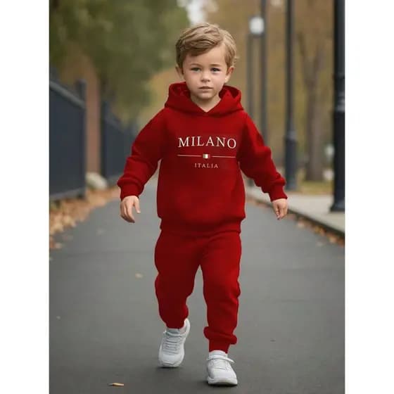 Conjunto de Moletom Infantil Estilo e Conforto no Dia a Dia