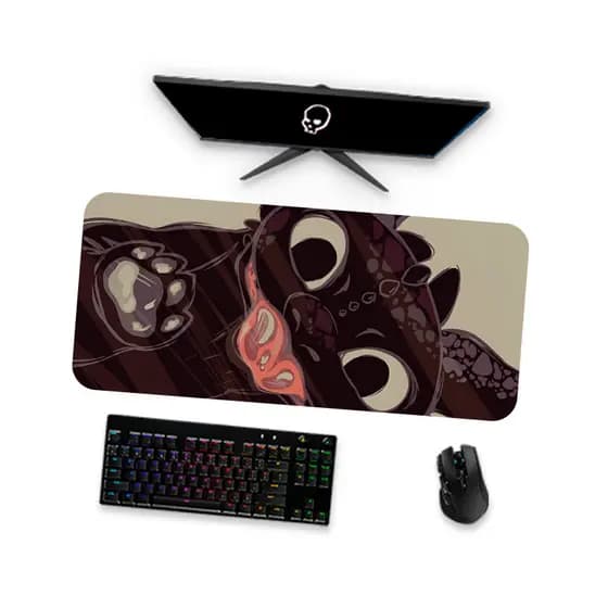 Mouse Pad Gamer Grande Como treinar seu Dragão 8 90x40 80x40 60x40 70x30 45x40