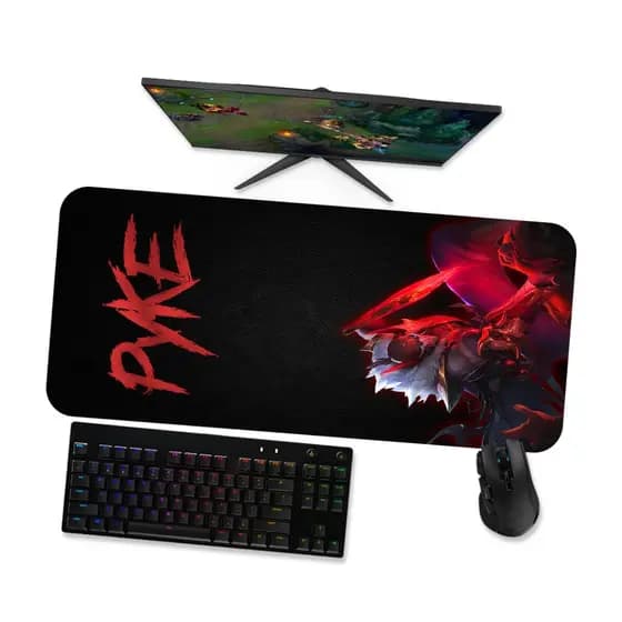 Mouse Pad Gamer Grande LoL PYKE 1 LoL 90x40 80x40 60x40 70x30 45x40