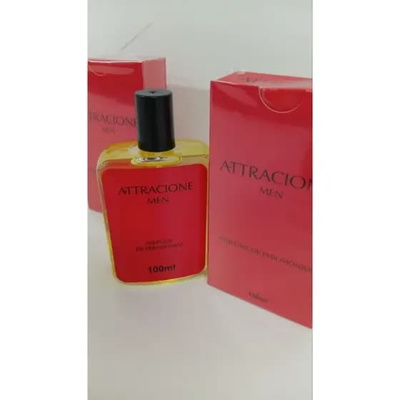 Perfume Masculino Atração Frgrancia Essencia Duradoura Embalagem de Vidro