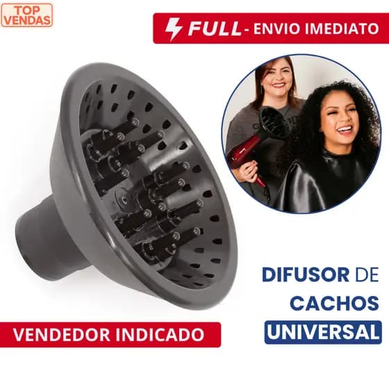 Difusor Cachos Universal Para Secador Taiff Vários Modelos