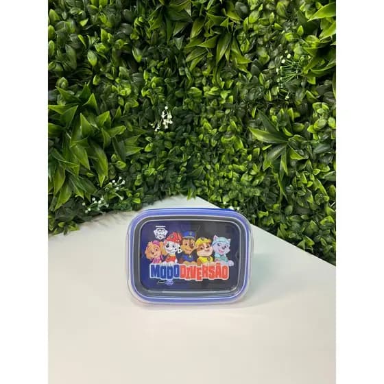 Marmita Pote Patrulha Canina Para Lancheira Lanches 630ml- 15129
