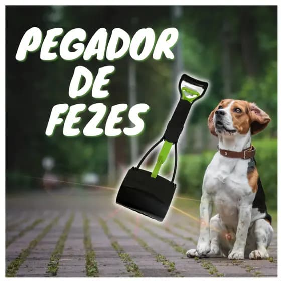Pá Pegador De Fezes Cachorro Gato Coletor Cata Cocô Higiênico Pratico Pet Animais Domésticos
