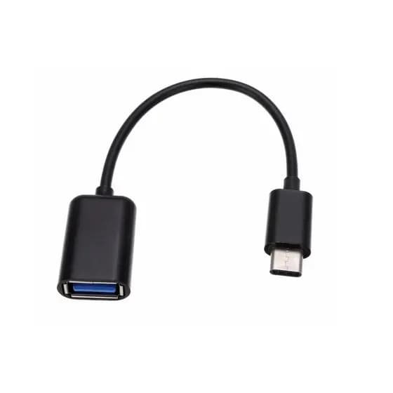 Adaptador Conversor de Cabo de Dados Tipo-C para USB 3.0 Data Exchange Feminino OTG TXTB1 Reversível