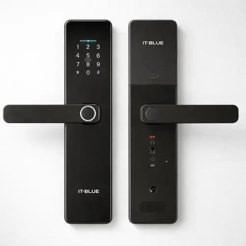 Fechadura Biométrica Senha Digital Nfc Tag Inteligente