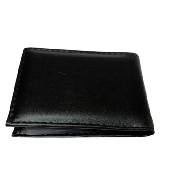 Carteira Masculina Couro Preta Confortável Pequena Slim Resistente Porta documentos Cartão Premium