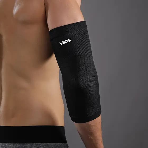 1 Peça De Alta Elasticidade Respirável Fitness Esportes Cotoveleiras Basquete Ciclismo Braço Guardas