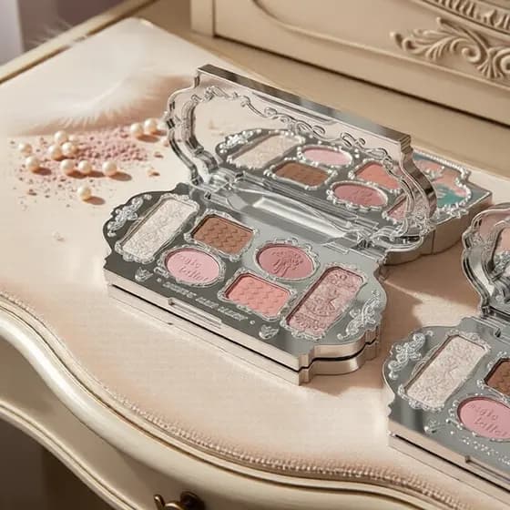 Paleta de Sombras Capelle Special Swan Ballet 6 Cores Fosco & Brilhante – Maquiagem Natural para o Dia a Dia