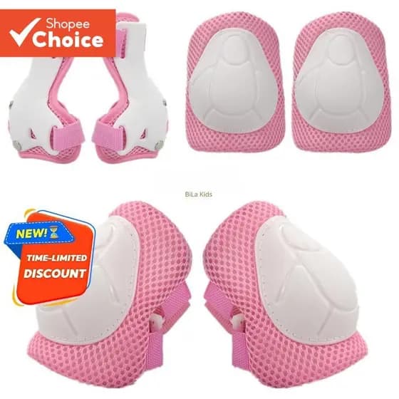 Joelheiras E Cotoveleiras Infantis , Conjunto De Equipamentos De Proteção Infantil , Adequado Para Meninas Meninos Com D