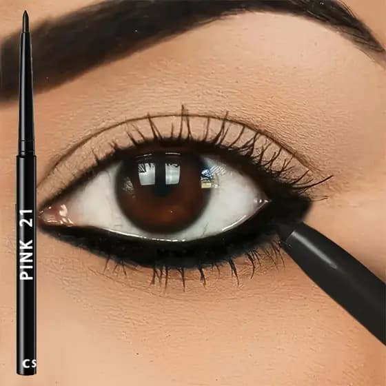 Lápis Delineador Preto À Prova D'água E De Suor-De Longa Duração Manchas Para Maquiagem De Olhos Ousada-Escolha De Ideia