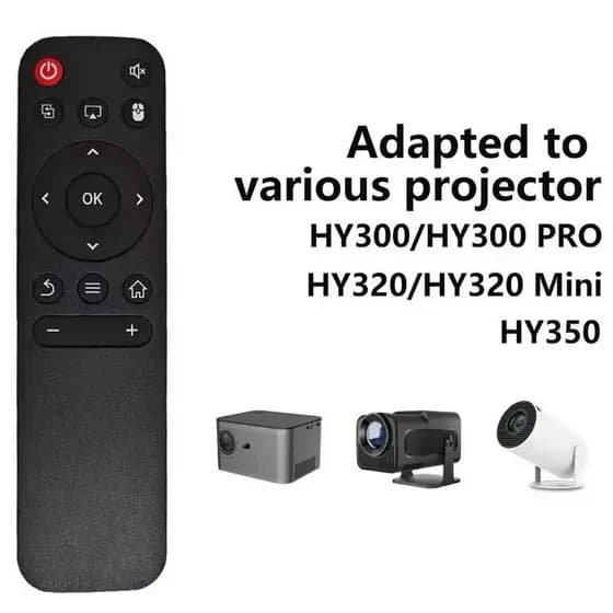 Controle remoto com aparência e botões universais, compatível com Android Box HY320 HY300.