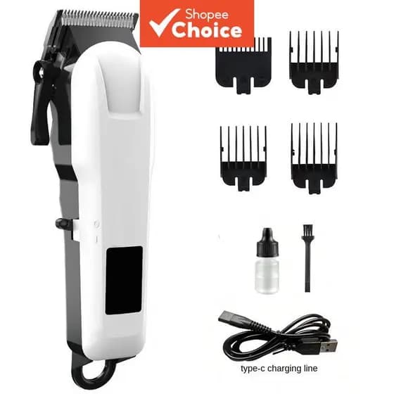 Máquina de cortar cabelo, aparador elétrico, máquina de barbear, ferramenta para auto-corte caseiro para homens,